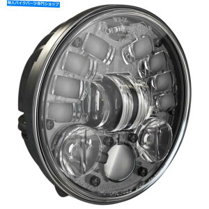 Headlight J.W.Xs[J[A_veBu2 LEDwbhCg-5-3/4 "}Eg - ubN| 0555111 J.W. Speaker Adaptive 2 LED Headlight - 5-3/4" Pedestal Mount - Black | 0555111