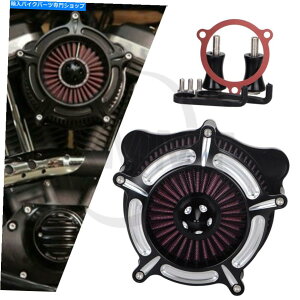 Air Filter Harley Road Street Glide FltrupChrome Turbine Air Cleaner Red Intake Filter Chrome Turbine Air Cleaner Red Intake Filter For Harley Road Street Glide FLTRU