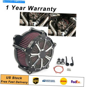 Air Filter n[[_CiFXR 1993-17 Softail 1993-15CNCGACe[NtB^[N[i[VXe CNC Air Intake Filter Cleaner System For Harley Dyna FXR 1993-17 Softail 1993-15