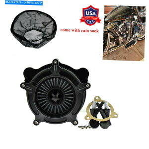 Air Filter Xe[W1̃GAtB^[N[i[O[Ce[NGgn[[ɓK08-16 Stage One Air Filter Cleaner Gray Intake Element Fit For Harley Glides 08-16