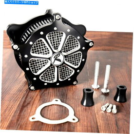 Air Filter 浅いカットエアクリーナーキットフィットハーレーツーリングロードキングFLHR FLH/T 2017-2018 Shallow Cut Air Cleaner Kit Fits Harley Touring Road King FLHR FLH/T 2017-2018