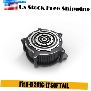 Air Filter GAN[i[tBbgH-D 2016-17\tgACX}bVOMARgXgJbg Air Cleaners Fit H-D 2016-17 SOFTAIL Smashing Gear Contrast Cut