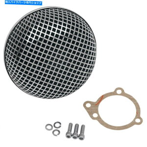 Air Filter Nu{uvgX^C5.5 "GAN[i[̓n[[SSX[p[E / GYɓK܂ Chrome "Bob" Retro Style 5.5" Air Cleaner Fits Harley S&S Super E / G Carb