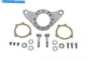 Air Filter �G�A�N���[�i�[�u���P�b�g�L�b�g�N�����r���b�g�̓n�[���[�_�r�b�h�\���ɓK�����܂� Air Cleaner Bracket Kit Chrome Billet fits Harley-Davidson�y���s�A���i�z