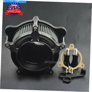 Air Filter NA}bgubNGAN[i[O[tB^[n[[c[O08-16 FXDLS 17ɃtBbg Clear Matte Black Air Cleaner Grey Filter Fit For Harley Touring 08-16 FXDLS 17