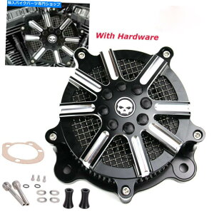 Air Filter n[[cA[[hLO\tgAC_CiFXDL̃ubNGAN[i[zCtB^[tB^[ Black Air Cleaner Intake Filter For Harley Touring Road King Softail Dyna FXDLS