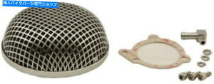 Air Filter n[hhCugGAN[i[EhbVSSY820-51505 HARDDRIVE Retro Air Cleaners Round Mesh S&S Carbs 820-51505
