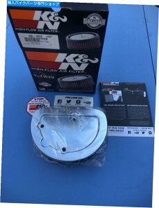 Air Filter n[[fCrbh\\ȍėp\ȎOICHD1614KNnCt[GAtB^[ K&N High flow air filter for Harley Davidson Washable Reusable Pre-oiled HD1614
