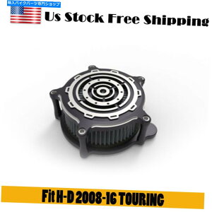 Air Filter GAN[i[tBbgH-D 2008-16cA[X}bVOMARgXgJbg Air Cleaners Fit H-D 2008-16 TOURING Smashing Gear Contrast Cut