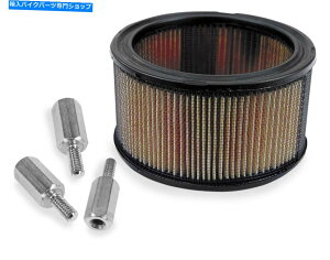 Air Filter SSTCNnCt[GAtB^[X[p[E/X[p[GLu^[17-0045 S&S CYCLE High-Flow Air Filter Super E/Super G Carburetor 17-0045