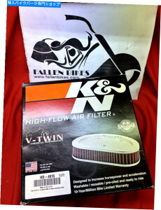 Air Filter �n�[���[K��N�n�C�t���[�p�t�H�[�}���X�G�A�t�B���^�[15-19�X�g���[�gXG 750 500 HD-4915 NEW Harley K&N High Flow Performance Air Filter 15-19 Street XG 750 500 HD-4915 NEW�y���s�A���i�z
