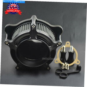 Air Filter NA}bgubNGAN[i[O[tB^[n[[c[O08-16 FXDLS 17ɃtBbg Clear Matte Black Air Cleaner Grey Filter Fit For Harley Touring 08-16 FXDLS 17
