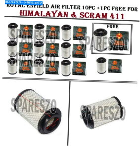 Air Filter CGtB[hGAtB^[10pc+ 1uq}XN411v/GNXvXz Royal Enfield Air Filter 10PC+ 1 FREE "HIMALAYAN & SCRAM 411"/ Express Shipping