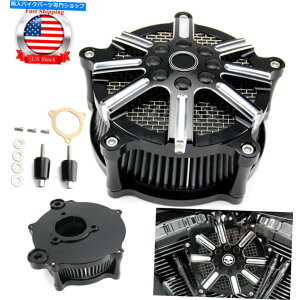 Air Filter n[[_CiFXcA[[hLOOChtXFLSCNCGAN[i[zCtB^[tB^[ CNC Air Cleaner Intake Filter For Harley Dyna FX Touring Road King Glide FLS FLH