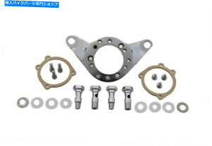 Air Filter �G�A�N���[�i�[�u���P�b�g�L�b�g�N�����r���b�g�̓n�[���[�_�r�b�h�\���ɓK�����܂� Air Cleaner Bracket Kit Chrome Billet fits Harley-Davidson�y���s�A���i�z