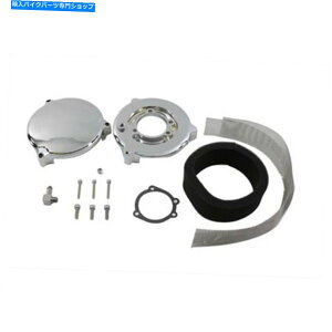 Air Filter CHROME NEW ERAX[XGAN[i[Lbgw/ cv܂efiLu^[p̃n[[pLbg Chrome New Era Smooth Air Cleaner Kit for Harleys w/ CV or EFI Carburetors