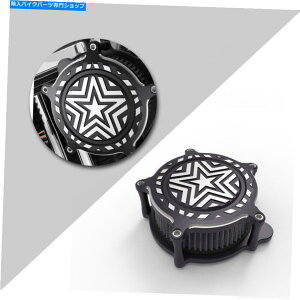 Air Filter H-d 2011-12 flstseGAN[i[ړX^[RgXgJbgtBbg Fit H-D 2011-12 FLSTSE Air Cleaners Moving Star Contrast Cut