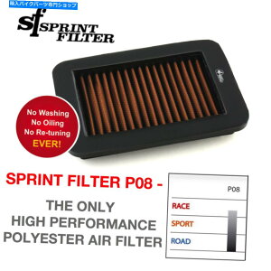 Air Filter XvgtB^[XYLP08GAtB^[-Bandit 1200 01-08 Sprint Filter Suzuki P08 Air Filter - Bandit 1200 01-08