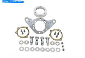 Air Filter �J�X�^���n�[���[�~�N�j�܂���CV�^�C�v�p�̃G�A�N���[�i�[�u���P�b�g�L�b�g�N�����r���b�g Air Cleaner Bracket Kit Chrome Billet for Custom Harley Mikuni or CV type�y���s�A���i�z