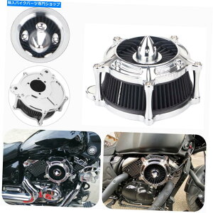 Air Filter Harley Touring EvoTwin Cam 93-07̃N^[rGAN[i[zCtB^[tB^[ Chrome Turbine Air Cleaner Intake Filter For Harley Touring EVO & Twin Cam 93-07