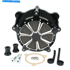 Air Filter n[[GNg[hOCht[gtgc\tgAC̃ubNGAN[i[zCtB^[tB^[ Black Air Cleaner Intake Filter For Harley Electra Road Glide FLHT FLTRX Softai