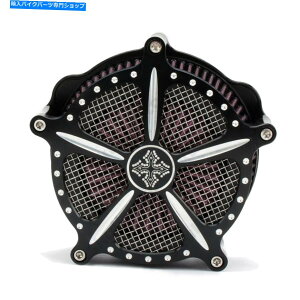 Air Filter n[[ChX[p[OChFXD 1993-2017CNCNXNtgGAN[i[tB^[ CNC Cross Crafts Air Cleaner Filter For Harley Wide Super Glide FXD 1993-2017