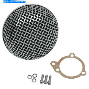 Air Filter Nu{uvgX^C5.5 "GAN[i[̓n[[SSX[p[E / GYɓK܂ Chrome "Bob" Retro Style 5.5" Air Cleaner Fits Harley S&S Super E / G Carb