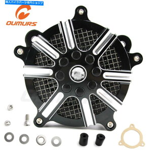 Air Filter �n�[���[�X�g���[�g�O���C�h���[�h�L���O�\�t�g�A�C��2008-2017�̃G�A�N���[�i�[�z�C�t�B���^�[ Air Cleaner Intake Filter For Harley Street Glide Road King Softail 2008-2017�y���s�A���i�z