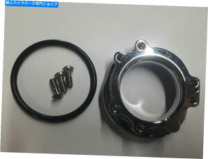 Carburetor HSR 42/45キャブレターHS42/001-CHR-K用の本物のミクニクロムエアボックスアダプター Genuine Mikuni Chrome Air Box Adapter for HSR 42/45 Carburetor HS42/001-CHR-K
