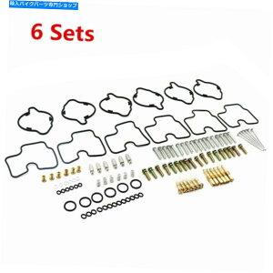 Carburetor 6*-CARBURETOR�C���L�b�gGL1500C GL1500CT�c�A�[Valkyrie 1500 1997-2003 6*-Carburetor Repair Kit For GL1500C GL1500CT Tour Valkyrie 1500 1997-2003�y���s�A���i�z