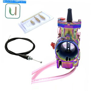 Carburetor PWK32Lu^[w/XbgP[utBbgXN[^[}nz_XYLATV PWK32 Carburetor w/Throttle Cable Fit Scooter Yamaha Honda Suzuki Kawasaki ATV
