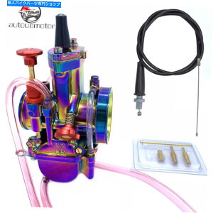 Carburetor 32mmLu^[ƃXbgP[u100cc200ccGWATVI[goCɎ܂܂ 32mm Carburetor & Throttle Cable fits on 100cc to 200cc Engine ATV Motorcycle