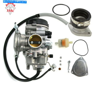 Carburetor }nu[C̋zC}jz[hw/zC}jz[h250rbOxA250 YFM250B Carburetor W/ Intake Manifold for Yamaha Bruin 250 Big Bear 250 YFM250B