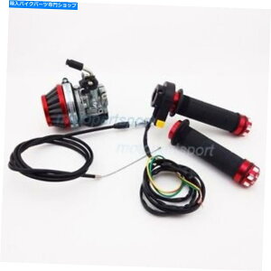 Carburetor [VOLu^[GAtB^[XbgObvP[u50 60 80 ccd] Racing Carburetor Air Filter Throttle Grips Cable 50 60 80 cc Motorized Bicycle