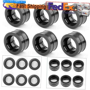 Carburetor 6PCSLu^[zC}jz[ho[u[ctBbgz_CBX1000 1979-1980 H2 6PCS Carburetor Intake Manifold Rubber Boots Fit Honda CBX1000 1979-1980 H2