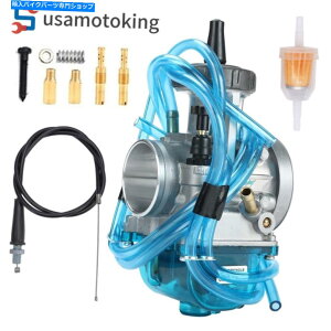 Carburetor PWK 36jo[T[^[XN[^[̂߂̃Lu^[ƃXbgP[u_[goCNGW PWK 36 Carburetor & Throttle Cable For Universal Motor Scooter Dirt Bike Engine