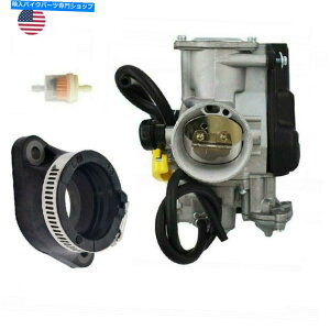 Carburetor 2009 Honda TRX300X̋zC}jz[hu[ctLu^[Y Carburetor Carb with Intake Manifold Boot for 2009 Honda TRX300X