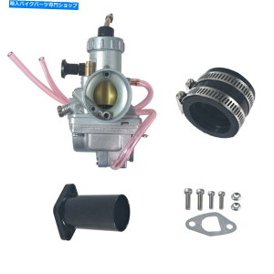 Carburetor VM24Lu^[zCpCv}jz[hLbg196cc 212cc gx160 gx200 go kart VM24 Carburetor Intake pipe Manifold Kit For 196cc 212cc GX160 GX200 Go Kart