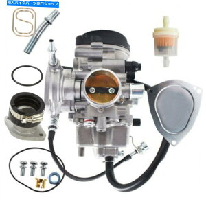 Carburetor }nu[CrbOxA250 YFM250B ATṼLu^[ƃCe[N}jz[htBbg Carburetor & Intake Manifold Fits for Yamaha Bruin Big Bear 250 YFM250B ATV