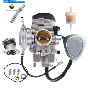 Carburetor }nrbOxA250 YFM250Bu[C̋zC}jz[hw/zC}jz[h250 Carburetor W/ Intake Manifold For Yamaha Big Bear 250 YFM250B Bruin 250