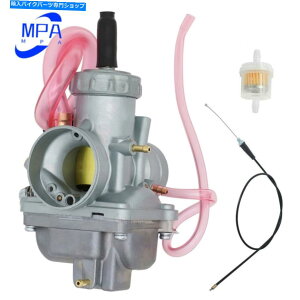 Carburetor }nrbOzC[200 1985-1988XbgP[u̒YLu^[ Carb Carburetor for Yamaha Big Wheel 200 1985-1988 & Throttle Cable