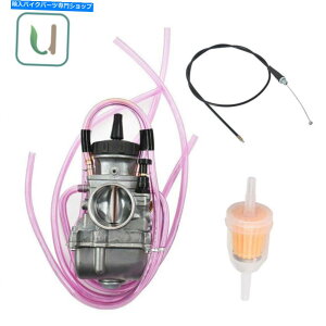 Carburetor Keihin 35mm Air Striker TRX250R ATC250R PWK35p̃XbgP[utLu^[w/XbgP[u Carburetor w/Throttle Cable For Keihin 35mm Air striker TRX250R ATC250R PWK35