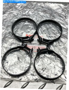 Carburetor XYLGSF1200 MK1 / 1996-2000 / INLETo[Y /NvZbgX4 /{ Suzuki GSF1200 MK1 / 1996 - 2000 / Inlet Rubber To Carb / Clamp Set X4 / Genuine