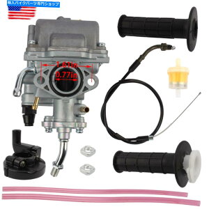 Carburetor }nTTR90 2000 2001 2002 2003Lu^[nhObvƃXbgP[u For Yamaha TTR90 2000 2001 2002 2003 Carburetor & Handle grip & Throttle Cable