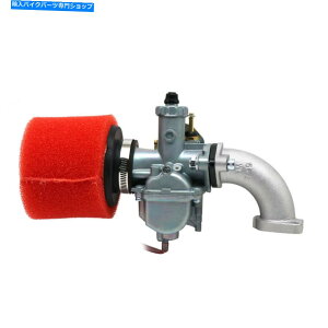 Carburetor I[goCVM22Lu^[Lbgu[gA_v^[RlN^ƃX|WGAtB^[ Motorcycle VM22 Carburetor Kit Boot Adapter Connector With Sponge Air Filters