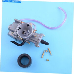 Carburetor z_ATVNAbhoM[J[g܂̓_[goCŇɓK24mm̒YLu^[ 24mm Carb Carburetor Fit For Honda ATV Quad Buggy Kart or Dirt Bike Replacement