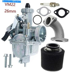 Carburetor VM22~NjzCpCvsbg_[goCN110cc 125cc 140cc L̂߂26mmLu^[... VM22 26mm Carburetor for Mikuni Intake Pipe Pit Dirt Bike 110cc 125cc 140cc L...