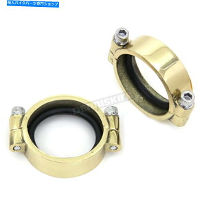 Carburetor VcCuXOOX^CzC}jz[hNv-35-0193 V-Twin Manufacturing Brass O-ring Style Intake Manifold Clamps - 35-0193