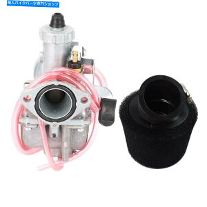 Carburetor VM22 26mmLu^[~Nĵ߂̃GAtB^[110 125cc 140ccsbg_[goCNATV qua VM22 26mm Carburetor Air filter For Mikuni 110 125cc 140cc Pit Dirt Bike ATV Qua