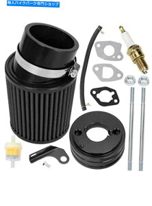 Carburetor ptH[}XAbvO[hꂽGAtB^[A_v^[ێʃvOvOLbgvf^[212ccp Performance Upgraded Air Filter adapter Intake Spark Plug Kit for Predator 212cc